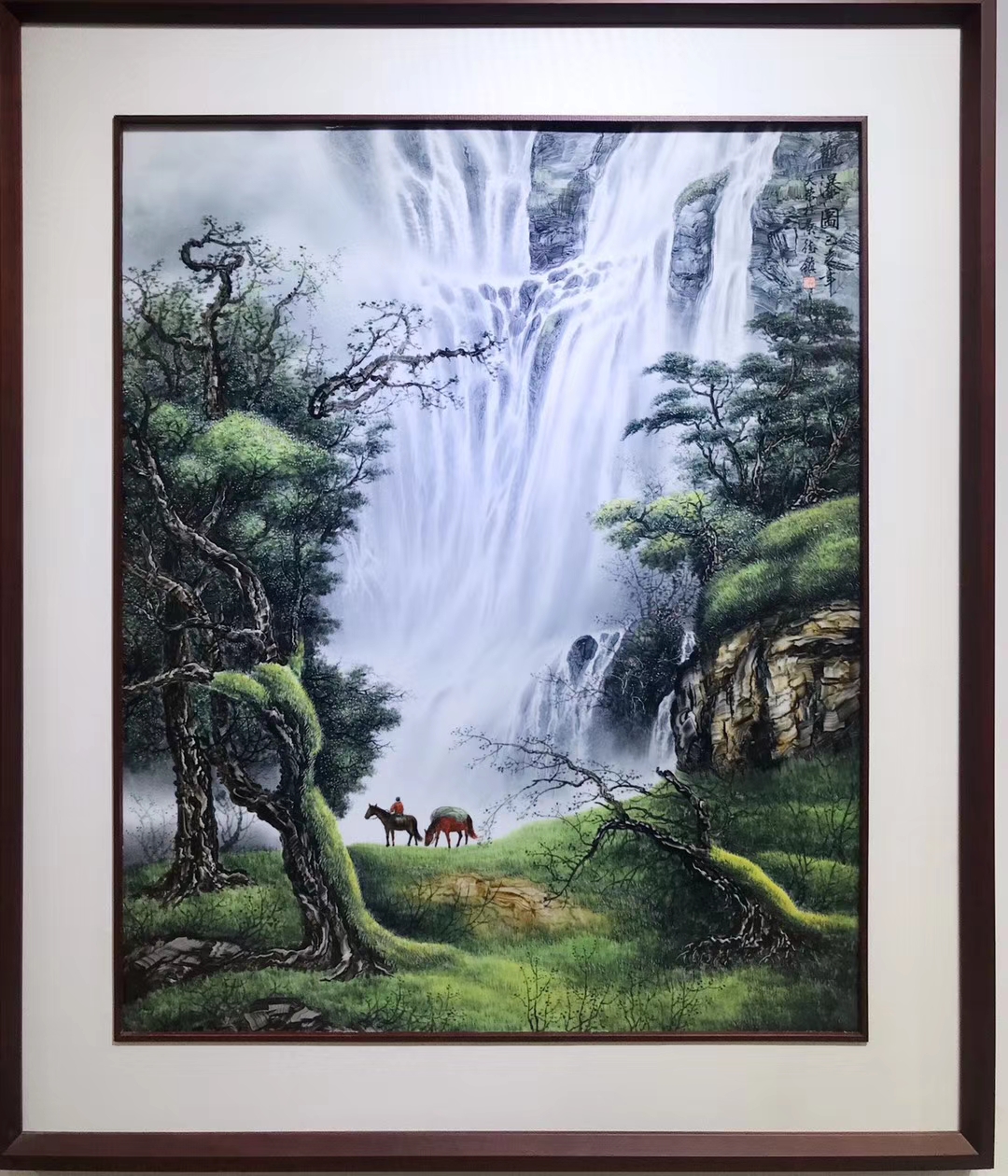 景德镇瓷板画：茶马古道系列