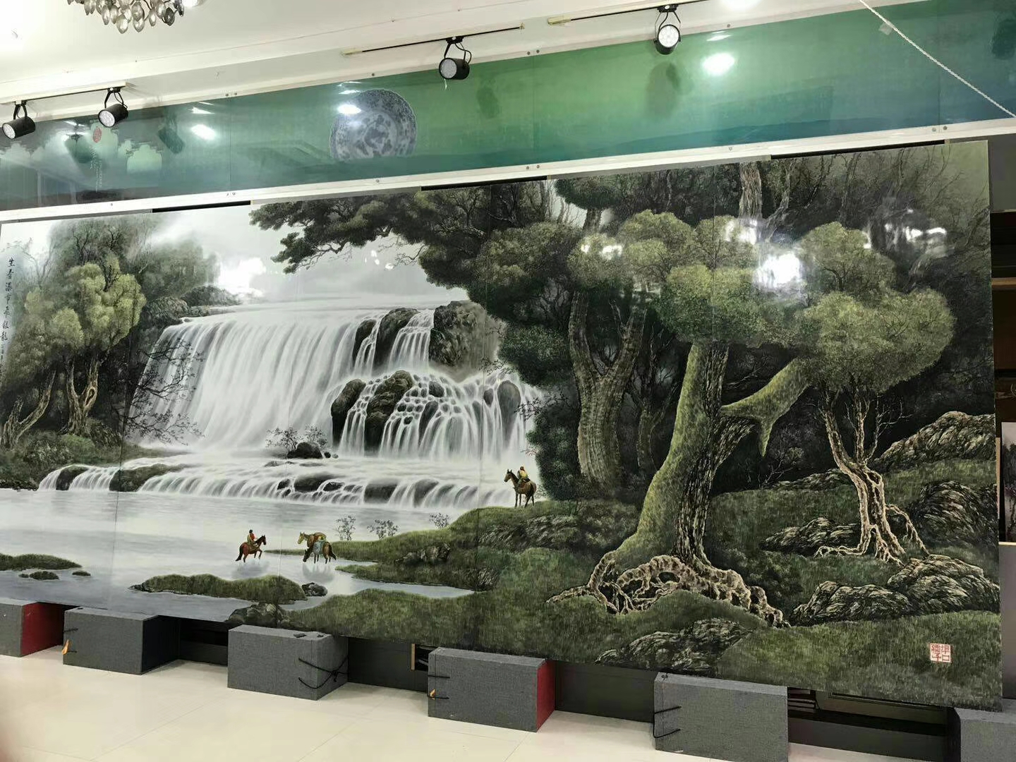 景德镇风水陶瓷画